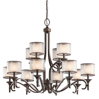 Large Foyer Chandelier 42" Width Large Foyer Chandelier 42" Width