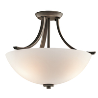 Semi Flush Mount 17-1/5" Width