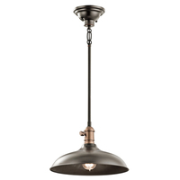 Down Light Pendant 12" Width Down Light Pendant 12" Width