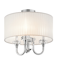 Semi Flush Mount 17" Width