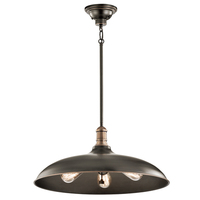Down Light Pendant 20" Width