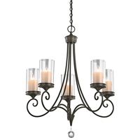 Mid Sized Chandelier 26-3/4" Width Mid Sized Chandelier 26-3/4" Width