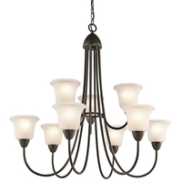 Large Foyer Chandelier 34-1/2" Width
