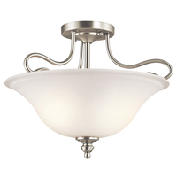 Semi Flush Mount 16" Width