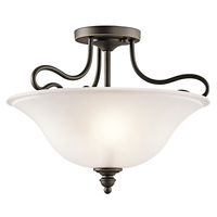 Semi Flush Mount 16" Width Semi Flush Mount 16" Width