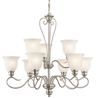 Mid Sized Chandelier 32" Width
