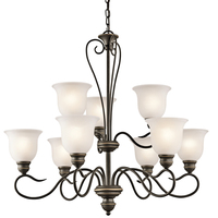 Mid Sized Chandelier 32" Width