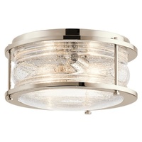 Flush Mount Ceiling Light 12" Width