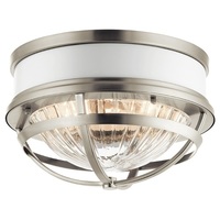 Flush Mount Ceiling Light 12" Width