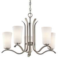 Mid Sized Chandelier 25-1/4" Width