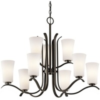 Mid Sized Chandelier 32-1/2" Width Mid Sized Chandelier 32-1/2" Width
