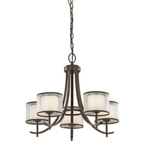 Mid Sized Chandelier 24" Width