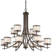 Large Foyer Chandelier 42" Width