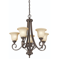 Mid Sized Chandelier 27-1/2" Width Mid Sized Chandelier 27-1/2" Width