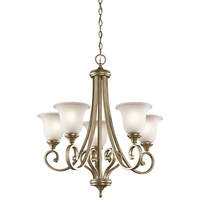 Mid Sized Chandelier 27-1/2" Width Mid Sized Chandelier 27-1/2" Width