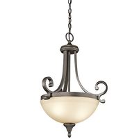 Up Light Pendant 17-1/2" Width Up Light Pendant 17-1/2" Width