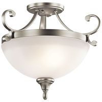 Semi Flush Mount 17-1/4" Width