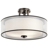 Semi Flush Mount 18" Width