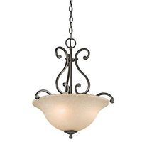 Up Light Pendant 18" Width Up Light Pendant 18" Width