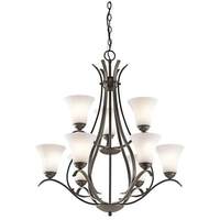 Mid Sized Chandelier 29" Width