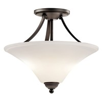 Semi Flush Mount 15" Width