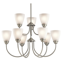 Mid Sized Chandelier 28" Width