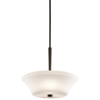 Up Light Pendant 17-1/2" Width Up Light Pendant 17-1/2" Width