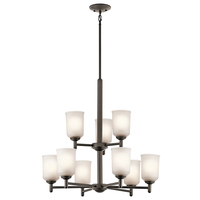 Mid Sized Chandelier 26-1/4" Width Mid Sized Chandelier 26-1/4" Width