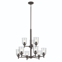 Mid Sized Chandelier 26-1/2" Width