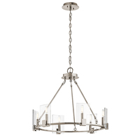 Mid Sized Chandelier 26" Width