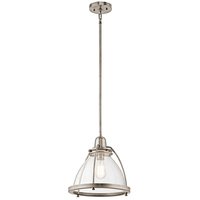 Down Light Pendant 13" Width