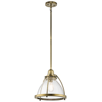 Down Light Pendant 13" Width