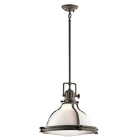Down Light Pendant 18" Width Down Light Pendant 18" Width