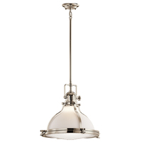 Down Light Pendant 18" Width