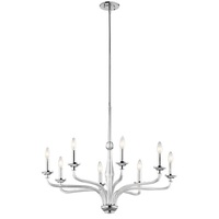 Mid Sized Chandelier 32" Width