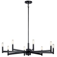 Mid Sized Chandelier 35-1/2" Width