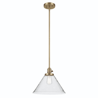 Down Light Pendant 14" Width