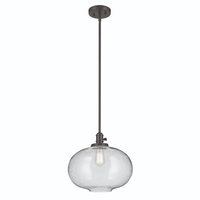 Down Light Pendant 14-1/2" Width