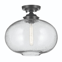 Semi Flush Mount 14-1/2" Width