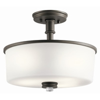 Semi Flush Mount 14-1/4" Width