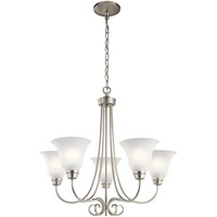 Mid Sized Chandelier 25-1/2" Width Mid Sized Chandelier 25-1/2" Width