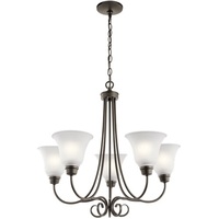 Mid Sized Chandelier 25-1/2" Width Mid Sized Chandelier 25-1/2" Width