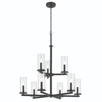 Mid Sized Chandelier 32-1/4" Width