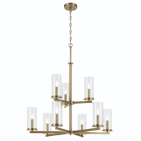 Mid Sized Chandelier 32-1/4" Width