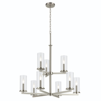 Mid Sized Chandelier 32-1/4" Width