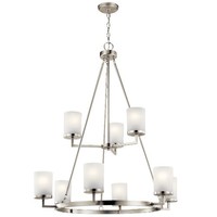 Large Foyer Chandelier 34" Width