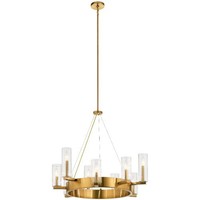 Mid Sized Chandelier 31-1/2" Width