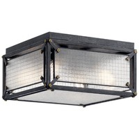Flush Mount Ceiling Light 15-1/2" Width