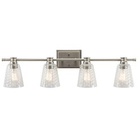 Bathroom Lighting (4 or more bulbs) 34-1/2" Width