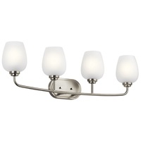 Bathroom Lighting (4 or more bulbs) 33-1/2" Width